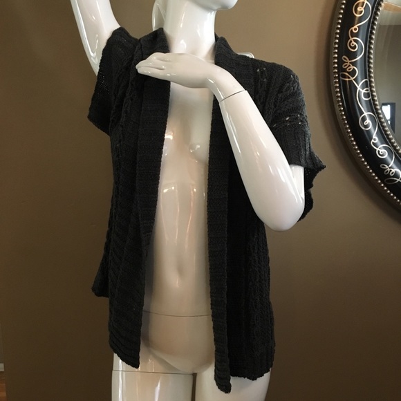 NWT Dark Grey Kimono Sweater - Picture 2 of 7